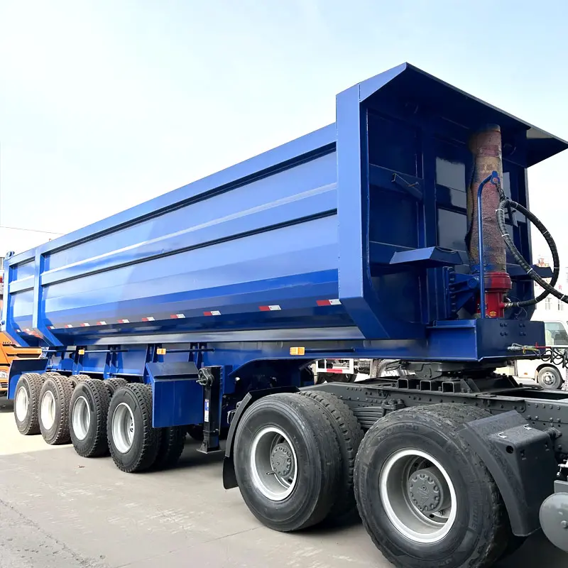 4 Axle Tipper Semi Trailer