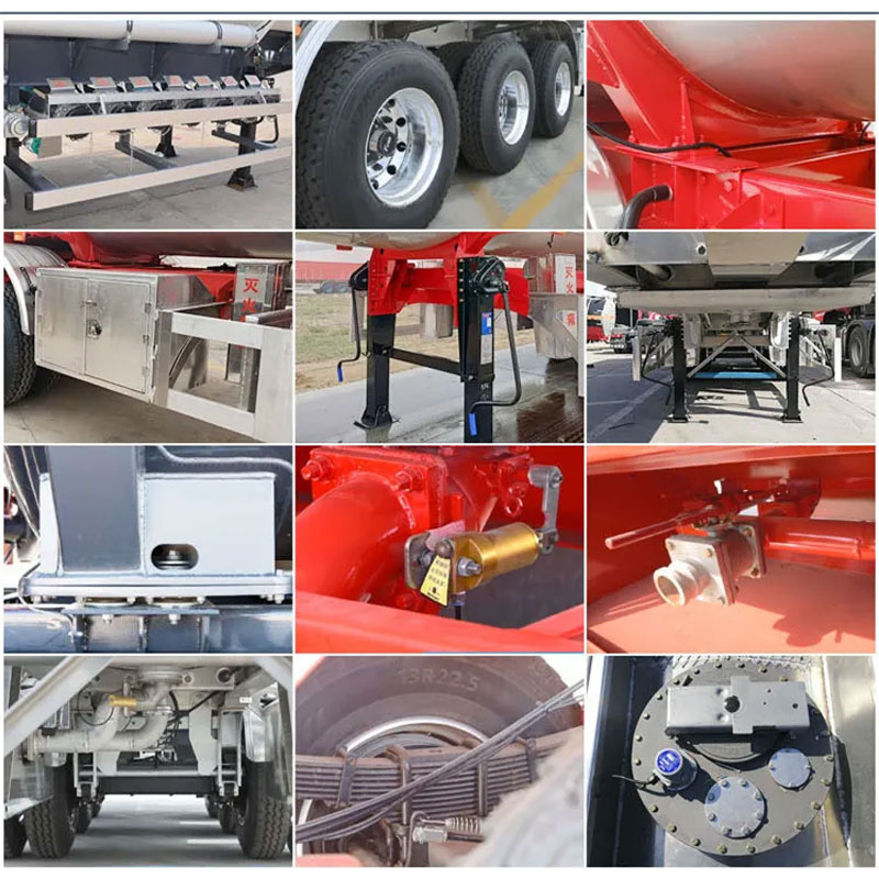 45000 L Fuel Tanker Semi Trailer