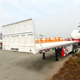 Flatbed Trailer with Front Wall