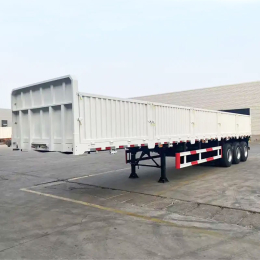 Tri Axle Drop Side Semi Trailer