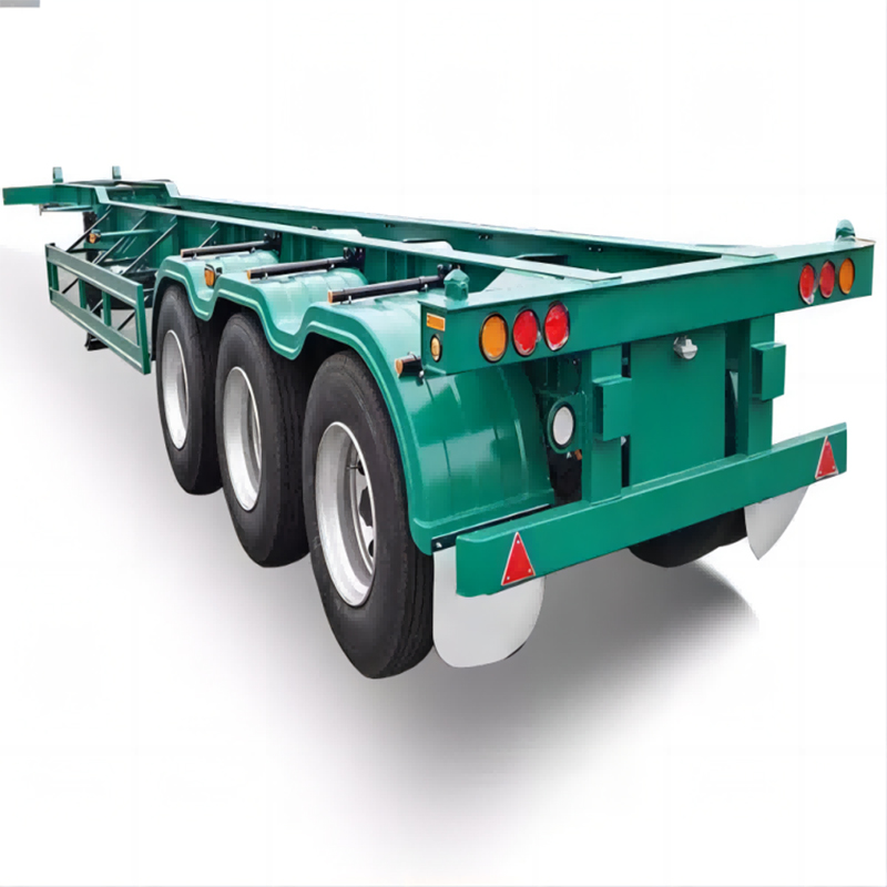 3 Axle 40ft Skeleton Trailer