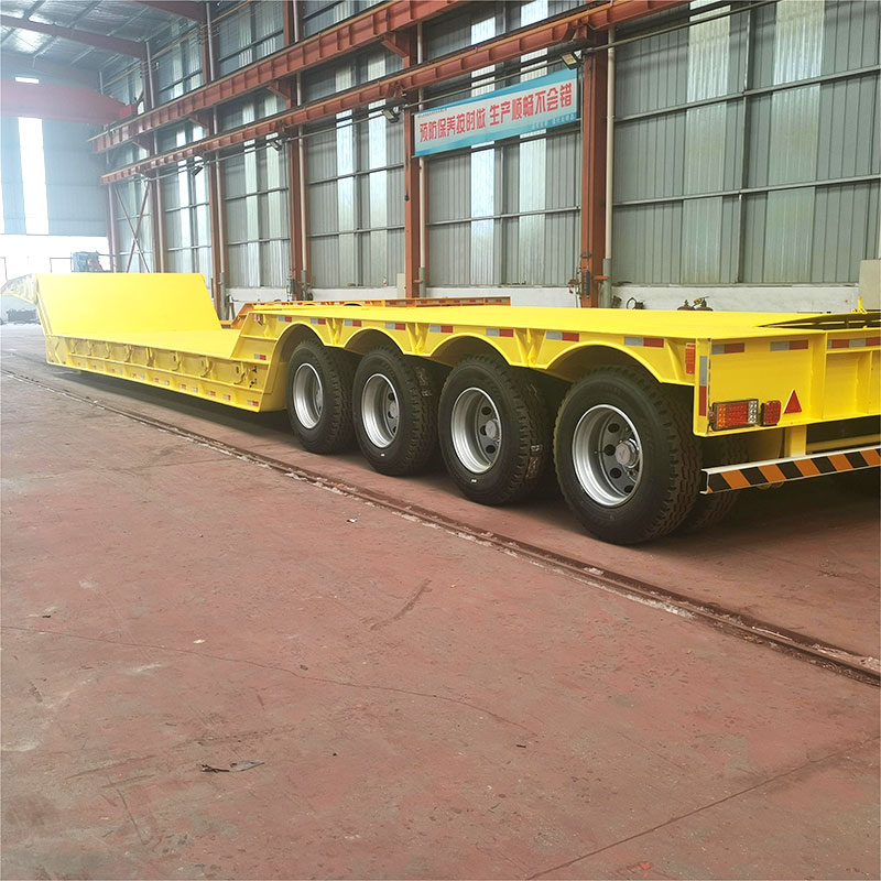 4 Axle 100 Ton Lowboy Trailer