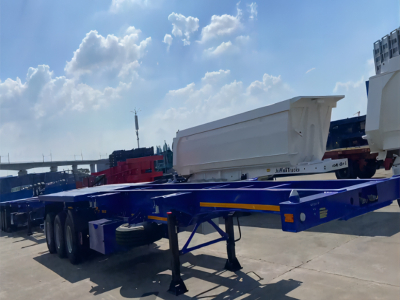  skeleton semi-trailer