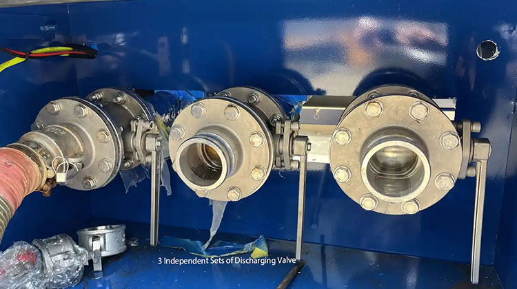 42000 لتر مقطورة ناقلة الوقود