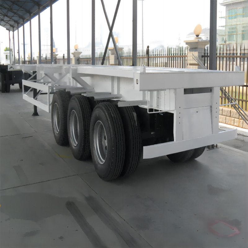 3 Axle 40ft Skeleton Trailer