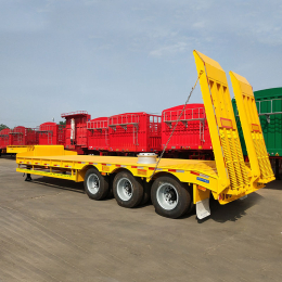 Low bed Semi Trailer