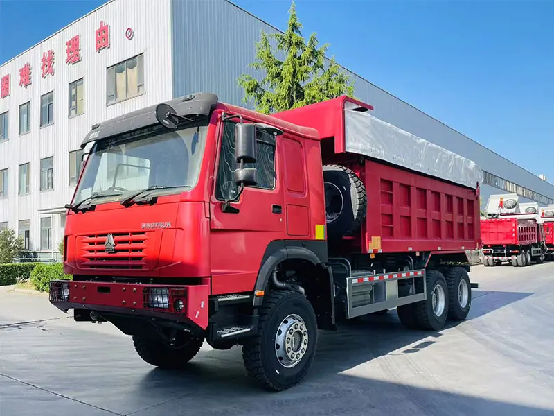 Sinotruk Howo 6X6 Used Dump Truck