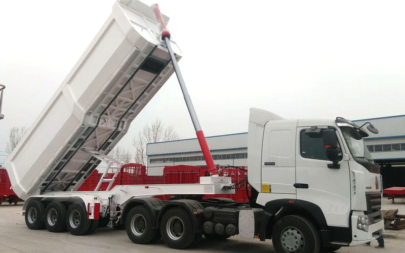 Tri Axle End Dump Trailers for Sale
