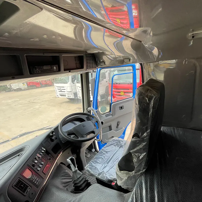 Howo U Shape Used Dump Truck