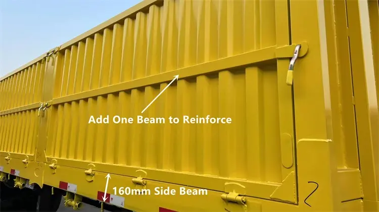 60 ton Side Wall Semi Trailer