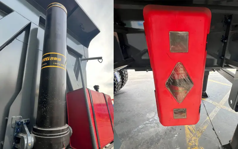 3 Axle Rear Dump Semi Trailer