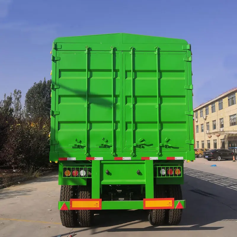 60 Ton Fence Cargo Trailer