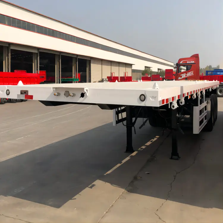 Flatbed semi-trailer