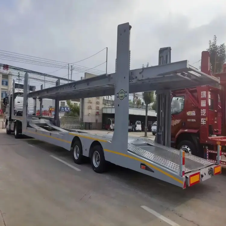 High Quality Car Carrier Transport Semi Truck Trailer