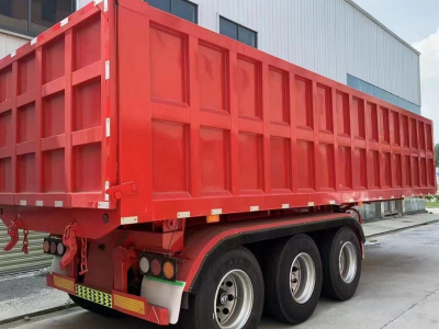 Container semi trailer