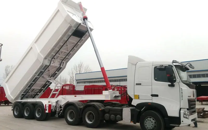 Tri Axle End Dump Trailers for Sale