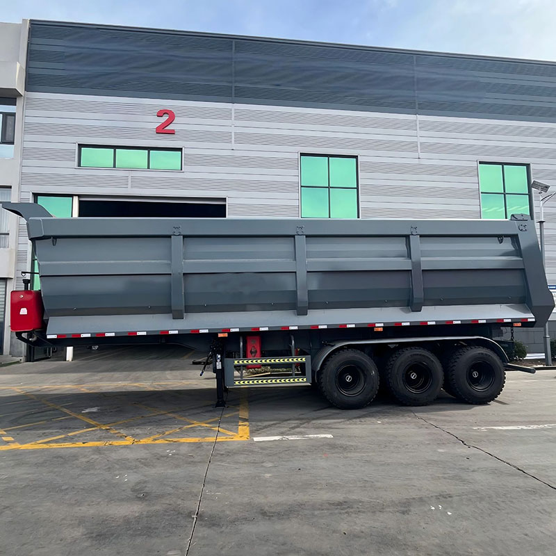 3 محاور 30CBM مقطورة قلابة