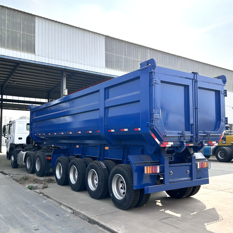 4 Axle Tipper Semi Trailer