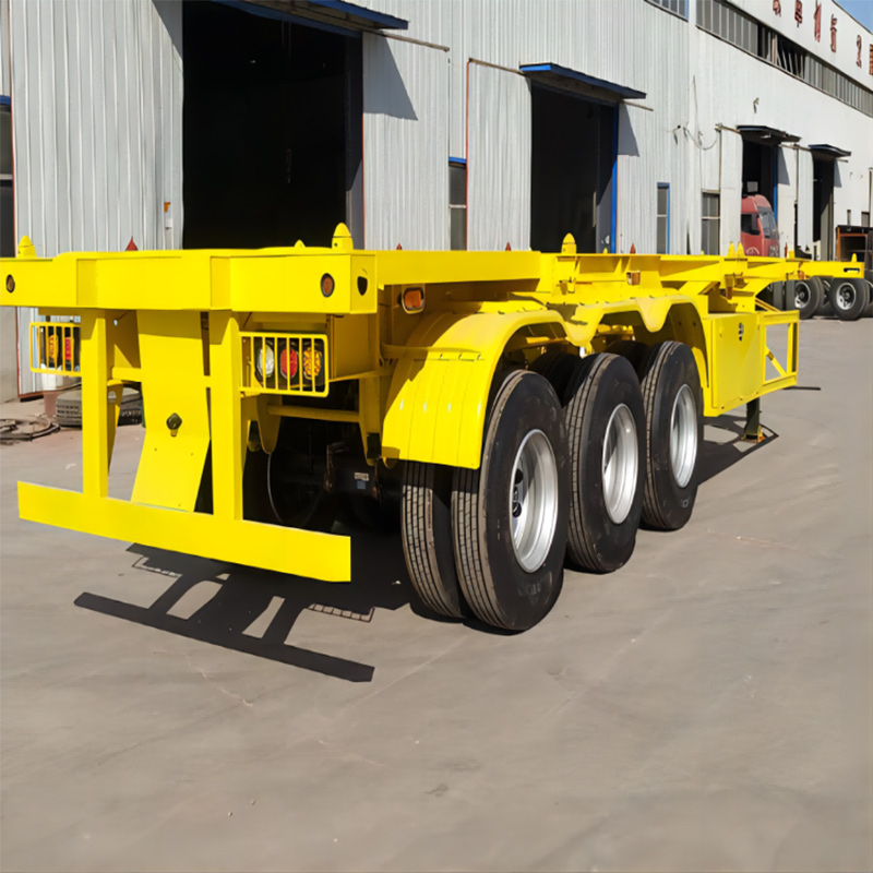 3 Axle 40ft Skeleton Trailer