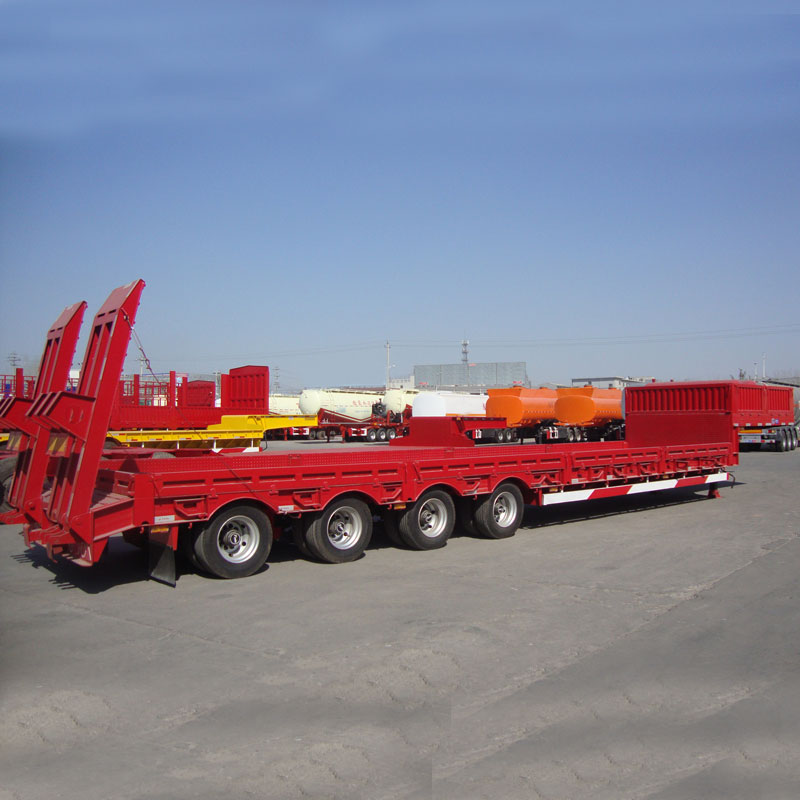 4 Axle 100 Ton Low bed Trailer