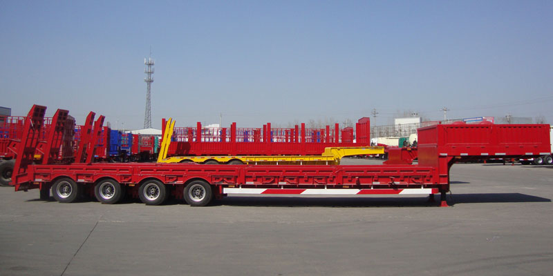 4 Axle 80 Ton Low bed Trailer