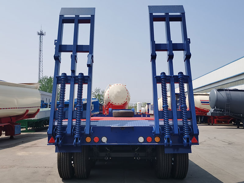 3 Axle Low Bed Semi Trailer