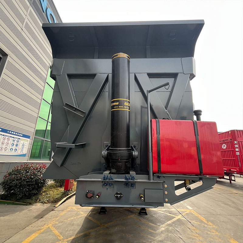 3 محاور 30CBM مقطورة قلابة