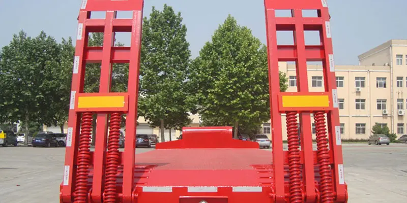 4 Axle 80 Ton Lowbed Trailer for Sale