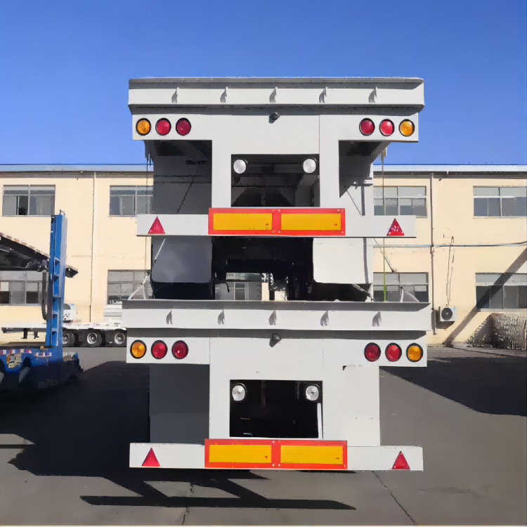 SEMI CONTERNEUR 50T FLATERBED