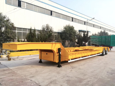Gooseneck Trailer for Construction Equipment