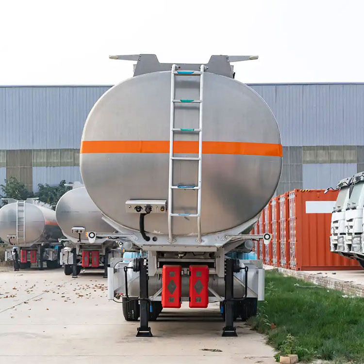 Aluminum fuel Tankers trailer for Sale
