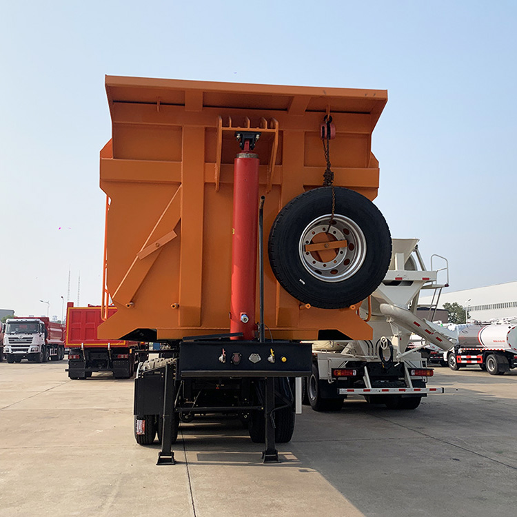 Tri Axle Dump Tipper Semi Trailer