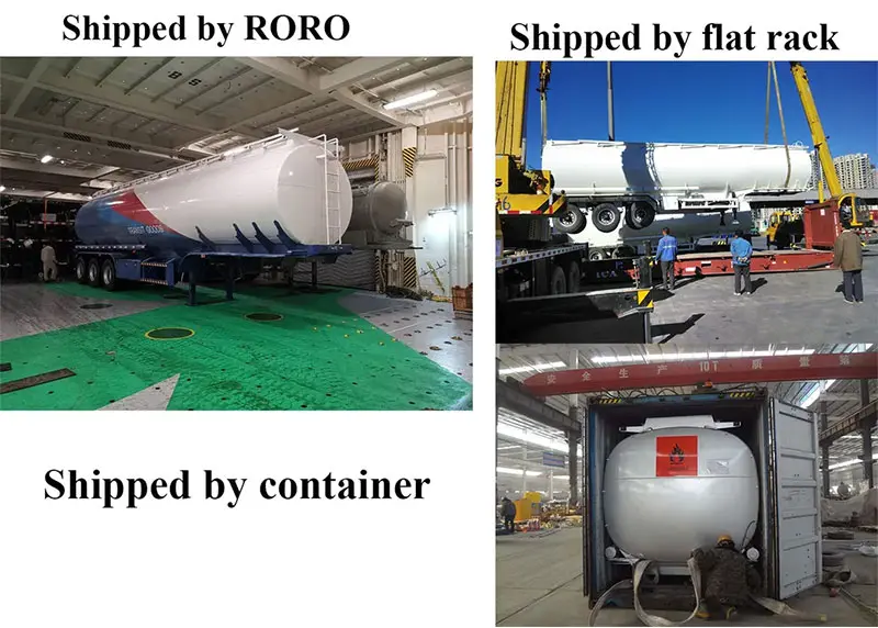 Fuel Tanker Trailer ship