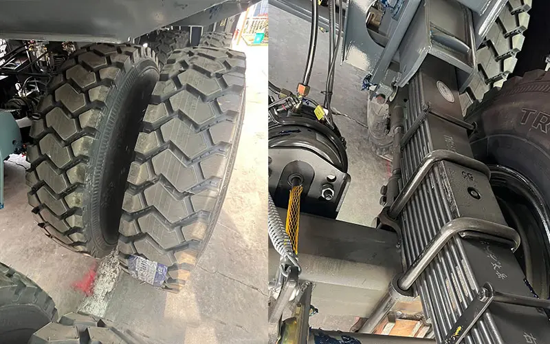 3 Axle Rear Dump Semi Trailer