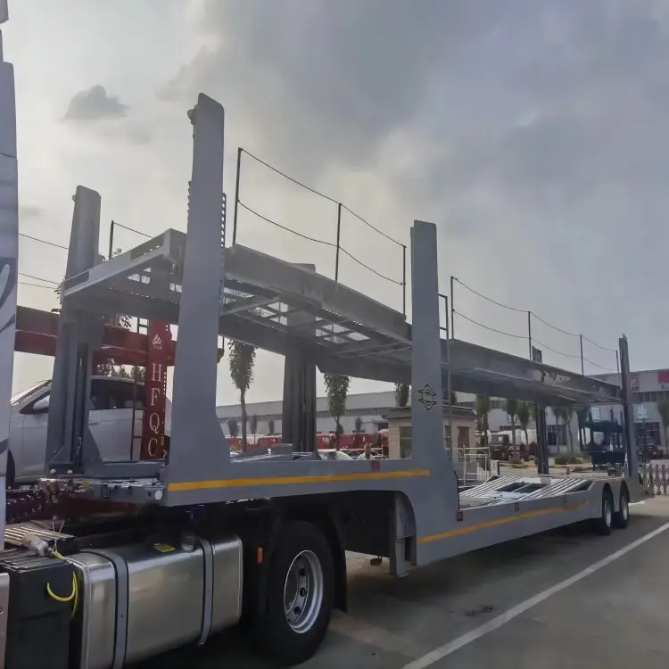 High Quality Car Carrier Transport Semi Truck Trailer