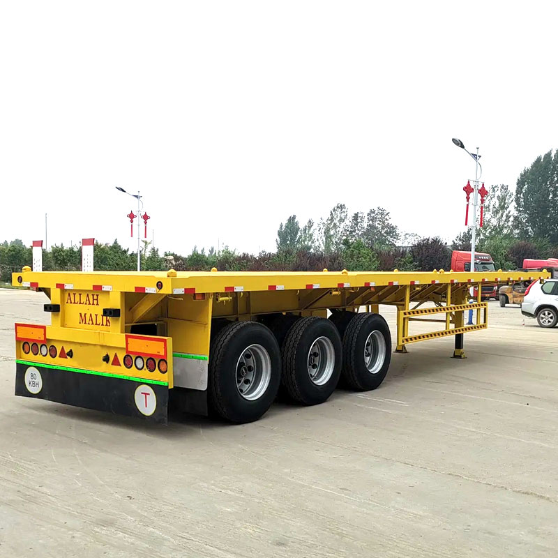 flatbed semi trailer factory