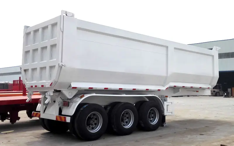 Tri Axle End Dump Trailer Price